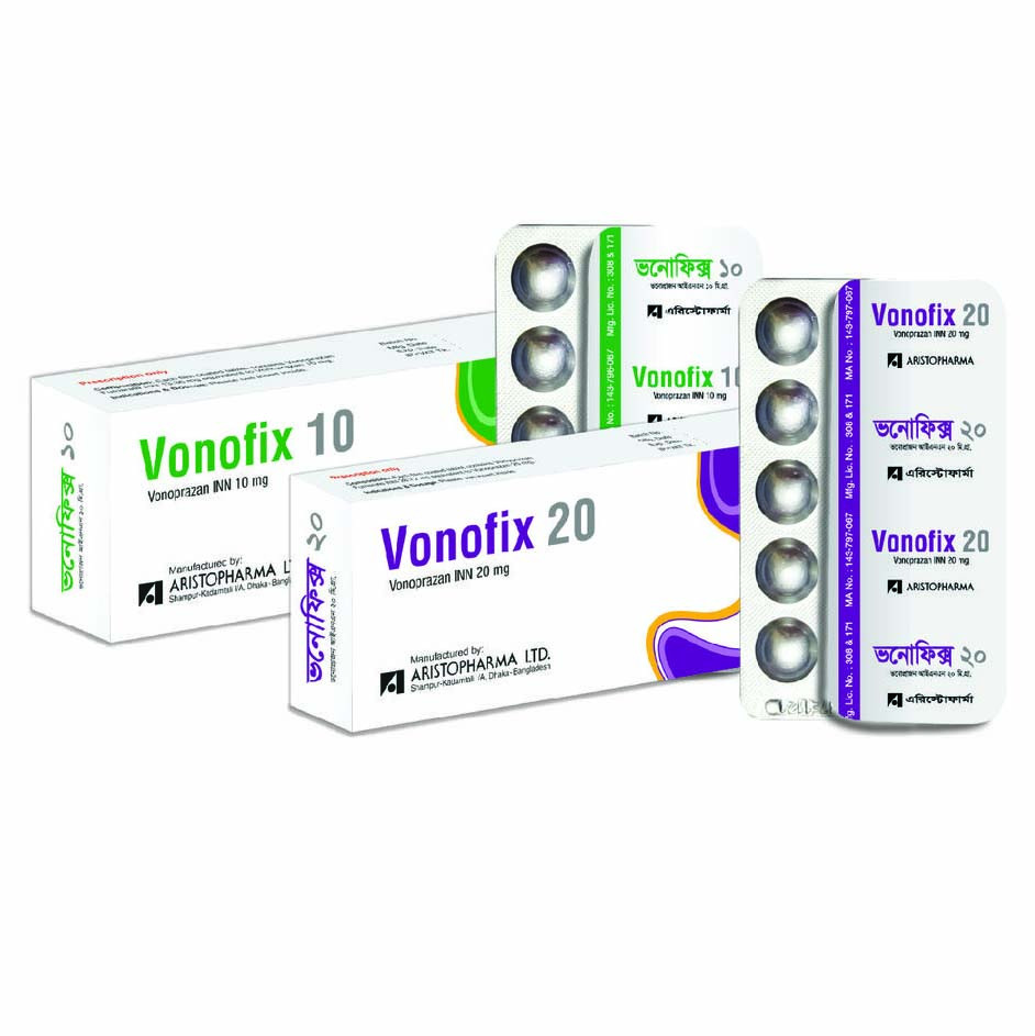 Pack Image: Vonofix 20 mg Tablet (3 x 10)