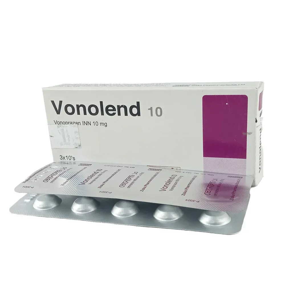 Pack Image: Vonolend 10 mg Tablet (3 x 10)