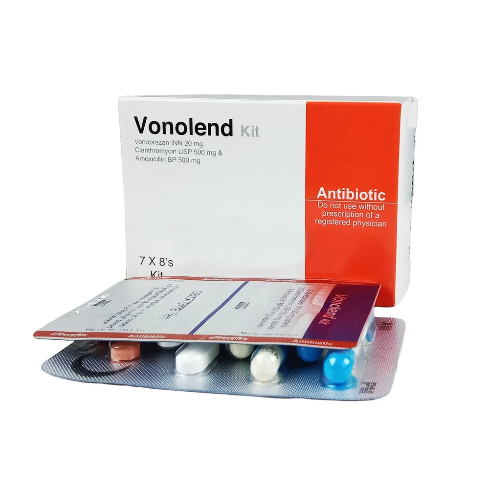 Pack Image: Vonolend Kit 40 mg Tablet (8 tablets kit)