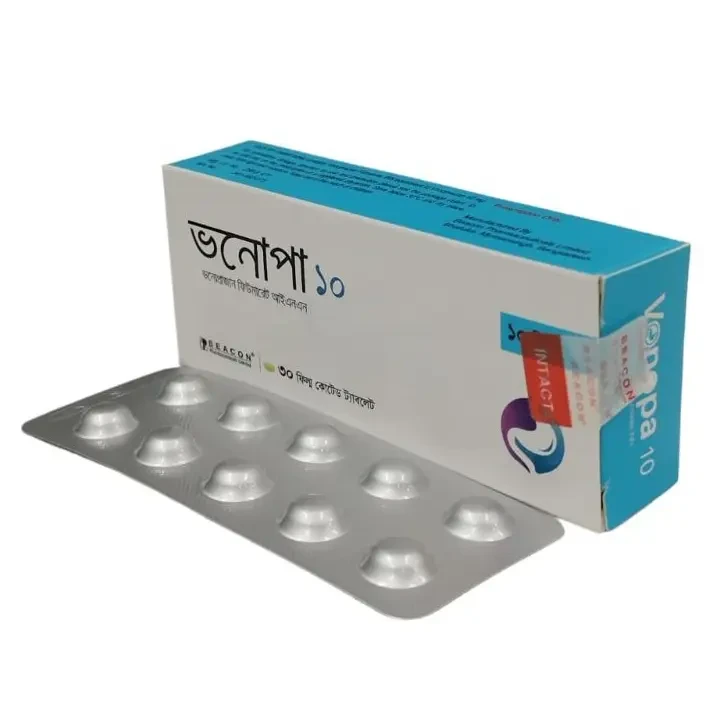 Pack Image: Vonopa 10 mg Tablet (5 x 10)