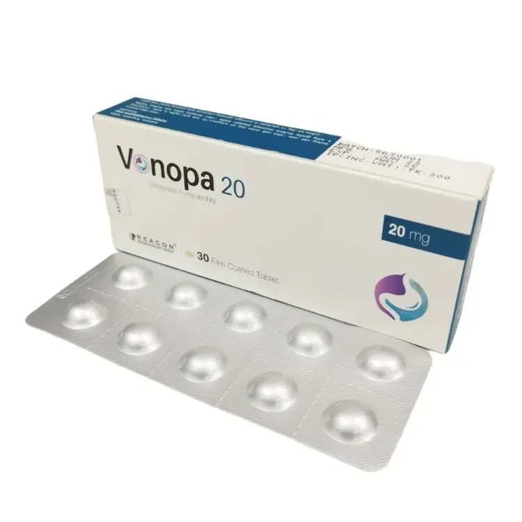 Pack Image: Vonopa 20 mg Tablet (5 x 10)