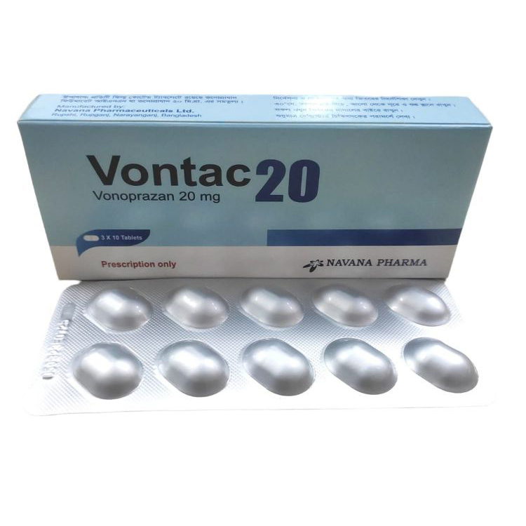 Pack Image: Vontac 20 mg Tablet (3 x 10)