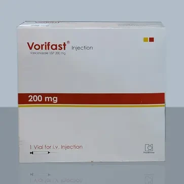 Pack Image: Vorifast 200 mg Injection (200 mg vial)
