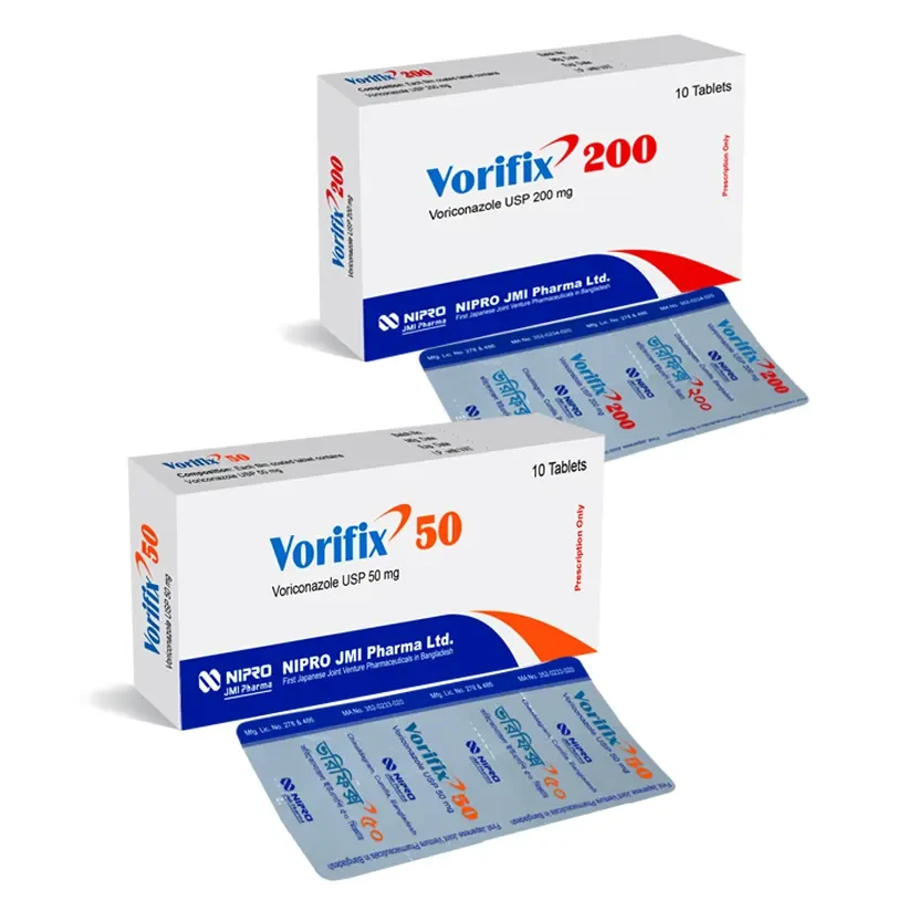 Pack Image: Vorifix 200 mg Tablet (1 x 10)