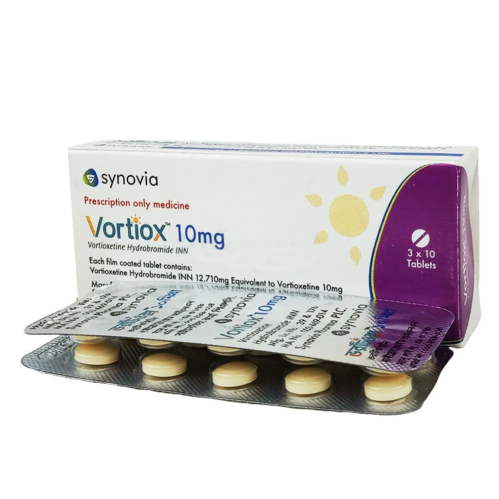 Pack Image: Vortiox 10 mg Tablet (3 x 10)