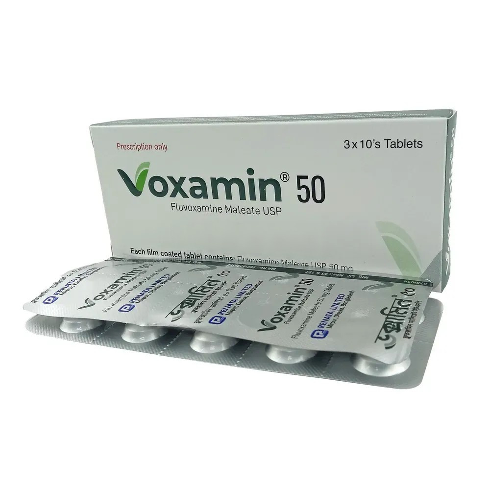Pack Image: Voxamin 50 mg Tablet (3 x 10)