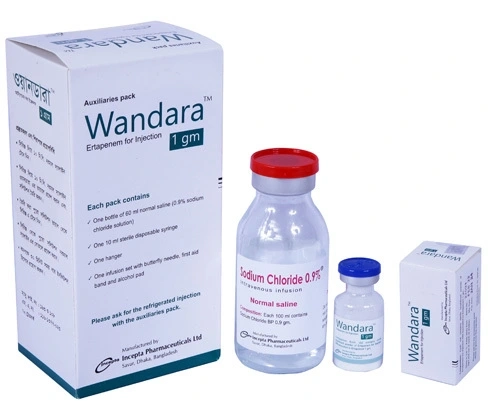 Pack Image: Wandara 1 gm Injection (1 gm vial)