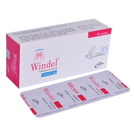 Pack Image: Windel 200 mcg Inhalation Capsule (5 x 6)