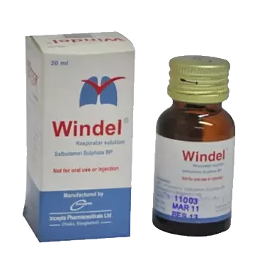 Pack Image: Windel 5 mg Respirator Solution (20 ml pack)