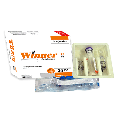 Pack Image: Winner 2 gm Injection (2 gm vial)