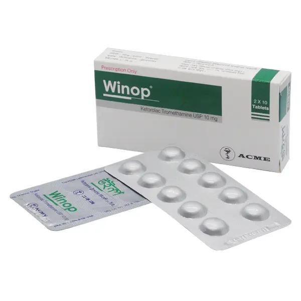 Pack Image: Winop 10 mg Tablet (2 x 10)