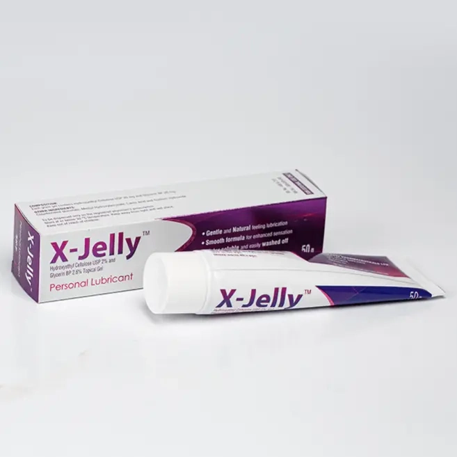 Pack Image: X-Jelly (1 gm Topical Gel (50 gm tube)