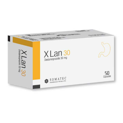 Pack Image: X Lan 30 mg Capsule (5 x 10)