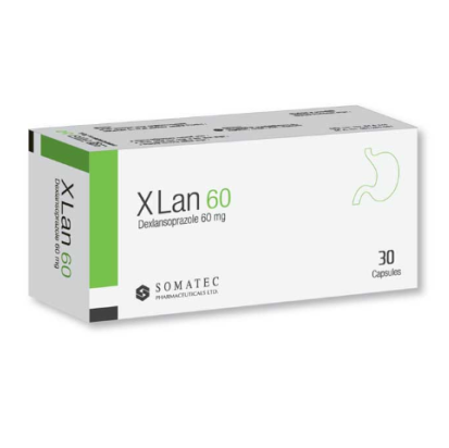 Pack Image: X Lan 60 mg Capsule (3 x 10)