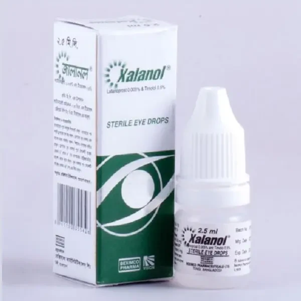 Pack Image: Xalanol 0.005% 0.5% Eye Drop (2.5 ml drop)