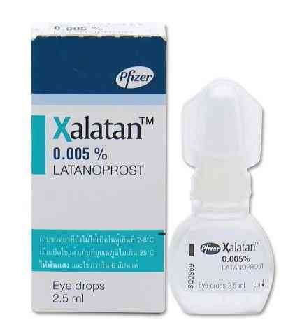 Pack Image: Xalatan 0.005% Eye Drop (2.5 ml drop)