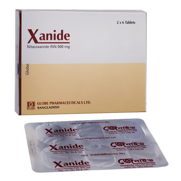 Pack Image: Xanide 500 mg Tablet (2 x 6)