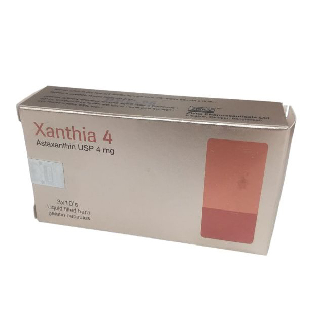 Pack Image: Xanthia 4 mg Capsule (1 x 30)