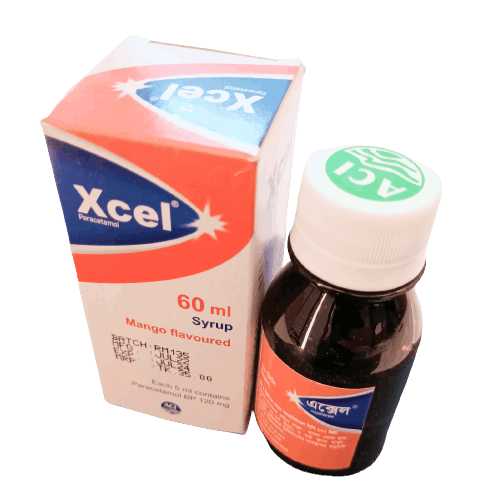 Pack Image: Xcel 120 mg Suspension (100 ml bottle)