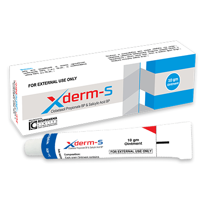 Pack Image: Xderm S 0.05% 3% Ointment (10 gm tube)