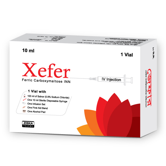 Pack Image: Xefer 500 mg Injection (10 ml vial)