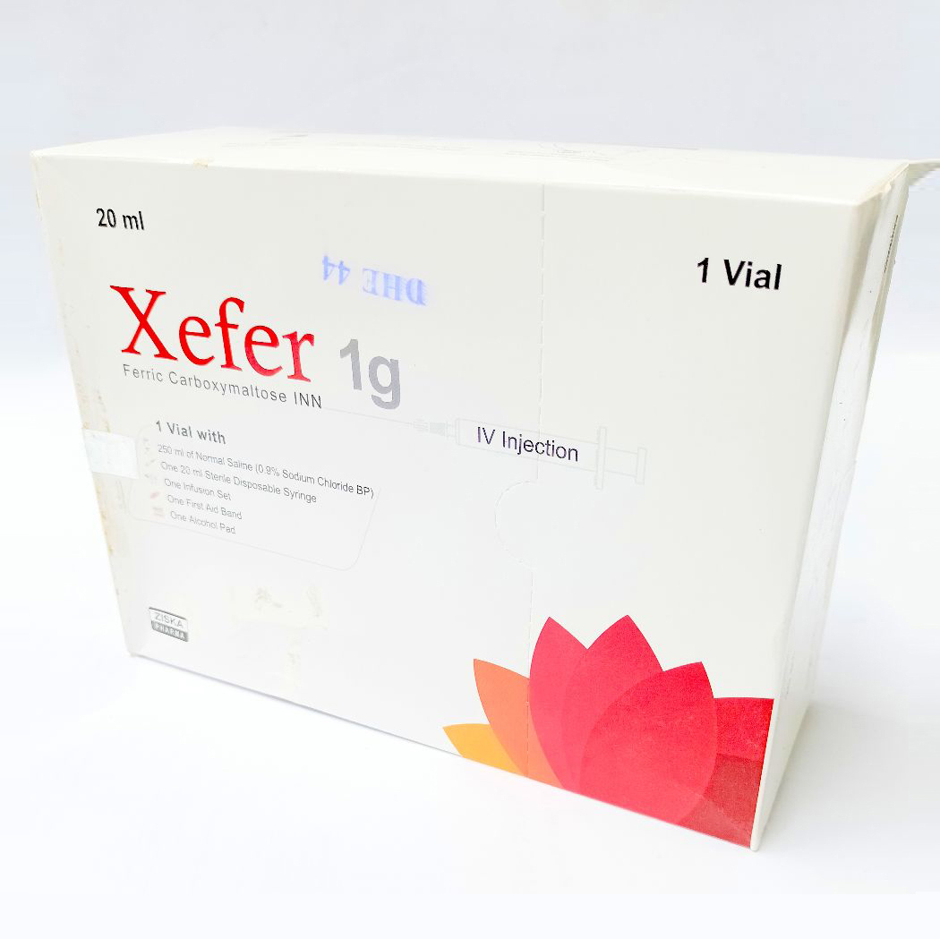 Pack Image: Xefer 1 gm Injection (20 ml vial)