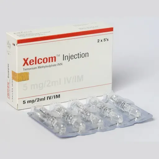 Pack Image: Xelcom 5 mg Injection (2 ml ampoule)