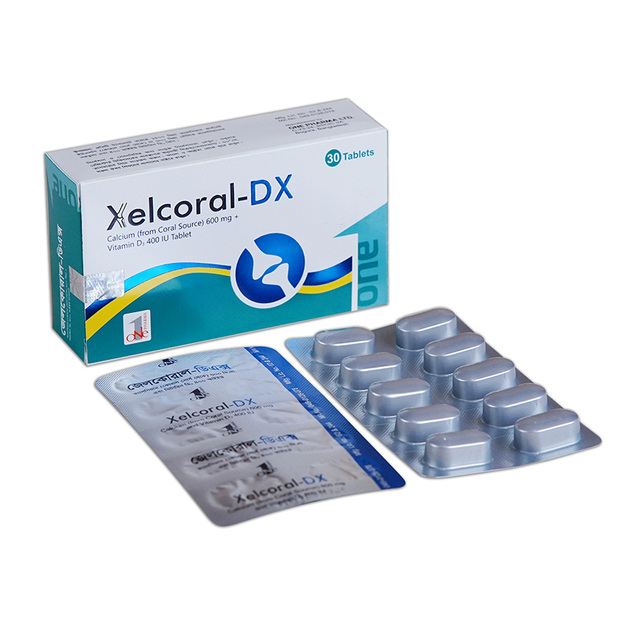 Pack Image: Xelcoral-DX 600 mg Tablet (3 x 10)
