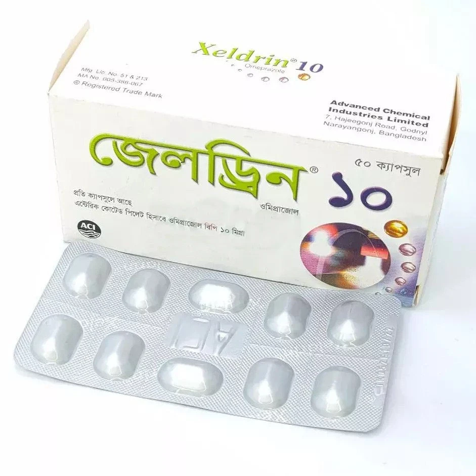 Pack Image: Xeldrin 10 mg Capsule (10 x 10)