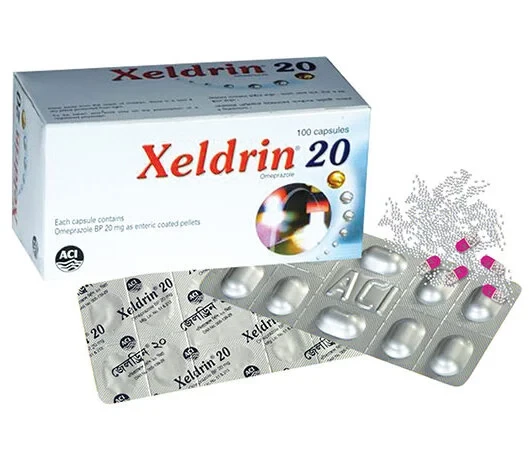Pack Image: Xeldrin 20 mg Capsule (10 x 10)