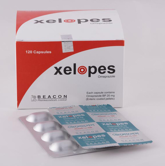 Pack Image: Xelopes 20 mg Capsule (12 x 10)