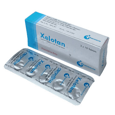 Pack Image: Xelotan 50 mg Tablet (3 x 10)