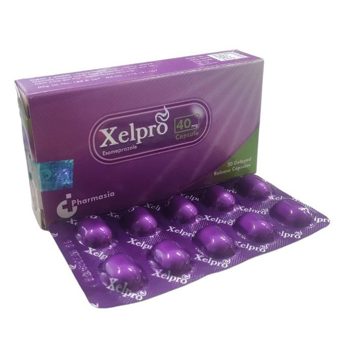 Pack Image: Xelpro 40 mg Capsule (3 x 10)