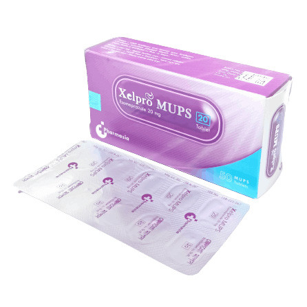 Pack Image: Xelpro MUPS 20 mg Tablet (5 x 10)