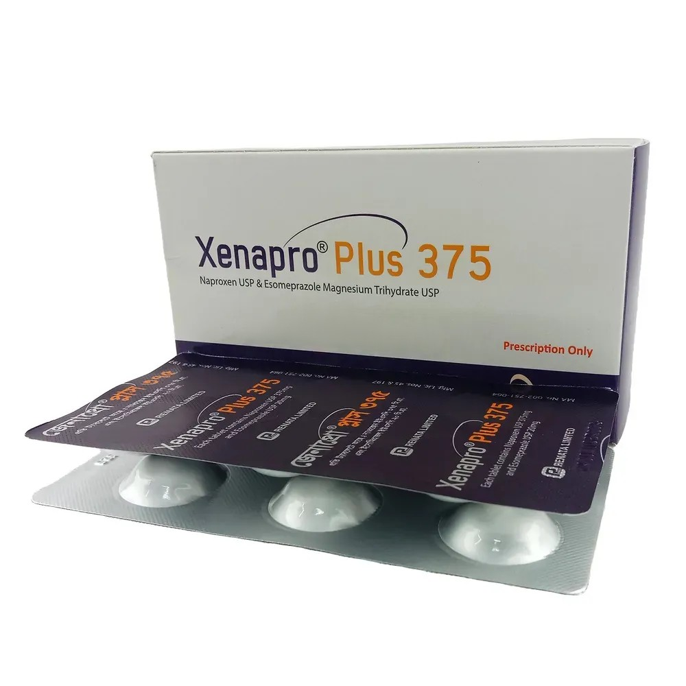 Pack Image: Xenapro Plus 375 mg Tablet (5 x 6)