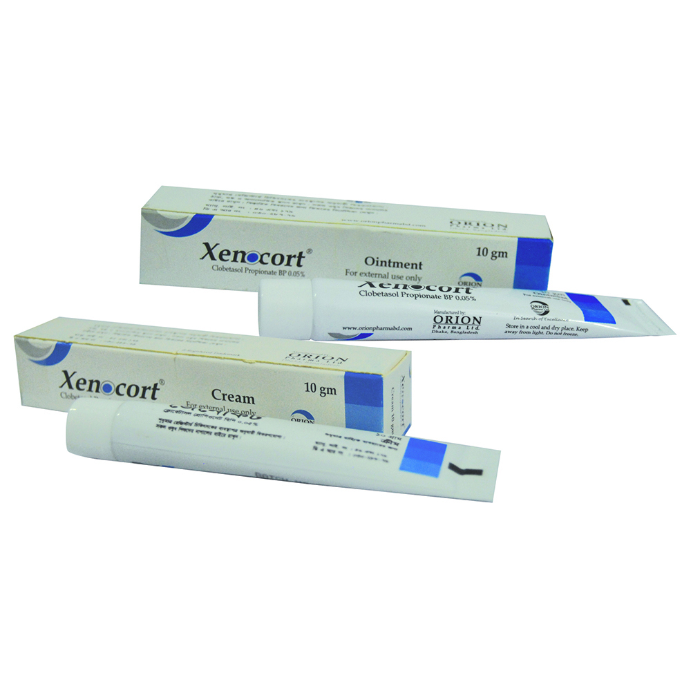 Pack Image: Xenocort 0.05% Cream (10 gm tube)