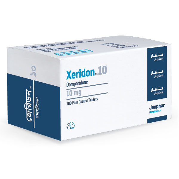 Pack Image: Xeridon 10 mg Tablet (10 x 10)
