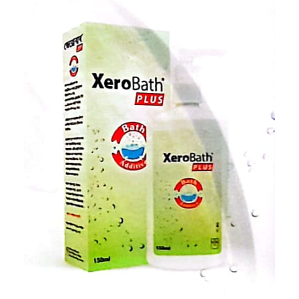 Pack Image: XeroBath Plus 2% Emulsion (150 ml bottle)