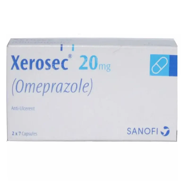 Pack Image: Xerosec 20 mg Capsule (10 x 10)