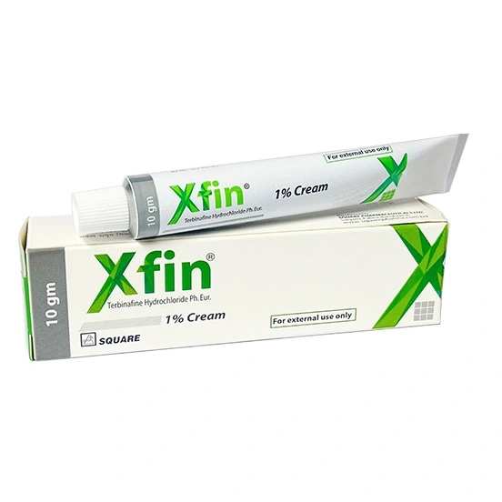 Pack Image: Xfin 1% Cream (10 gm tube)