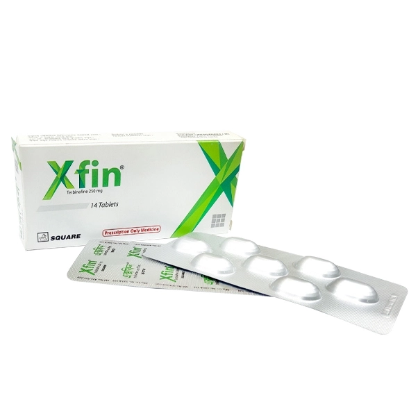 Pack Image: Xfin 250 mg Tablet (2 x 7)