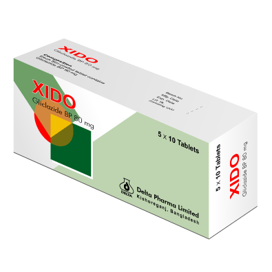 Pack Image: Xido 80 mg Tablet (5 x 10)