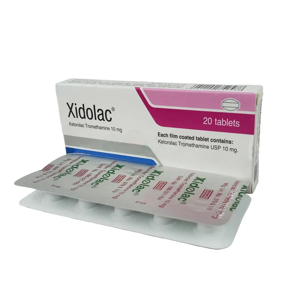 Pack Image: Xidolac 10 mg Tablet (2 x 10)