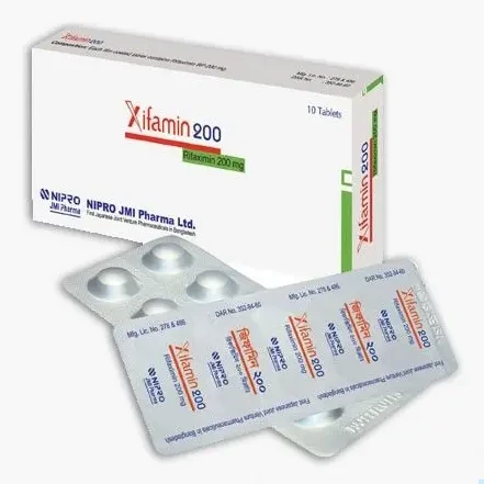 Pack Image: Xifamin 200 mg Tablet (1 x 10)
