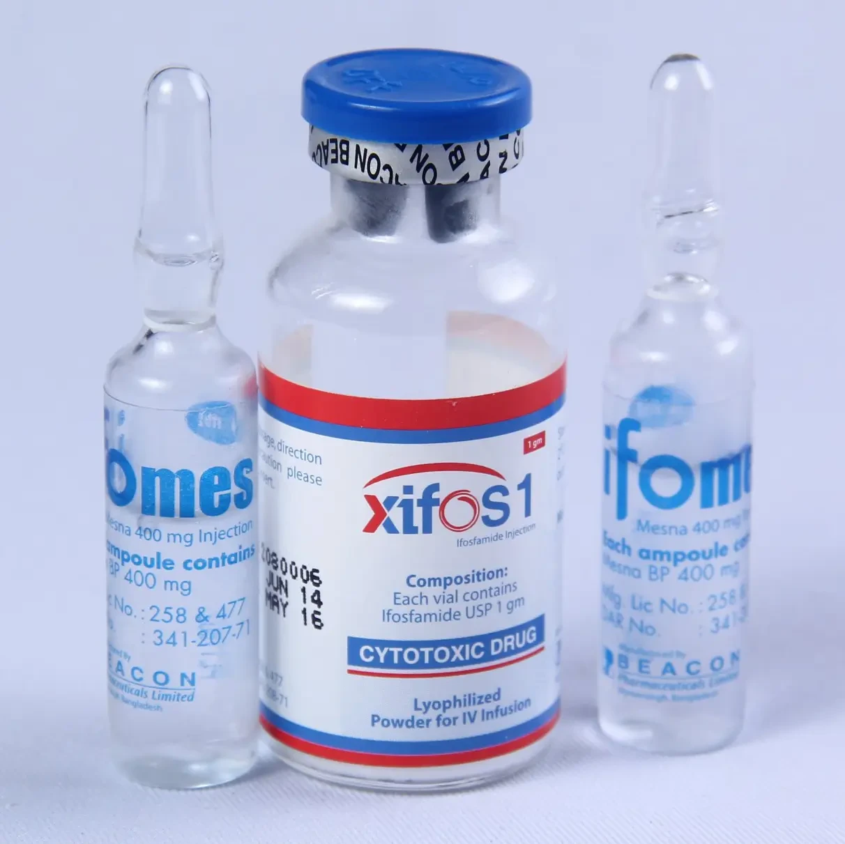 Pack Image: Xifos 1 gm Injection (1 gm vial)