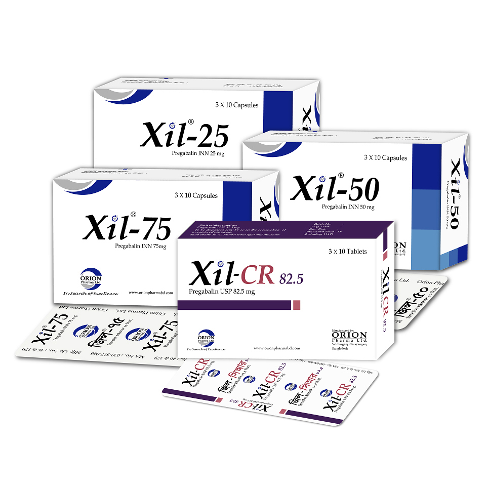 Pack Image: Xil 25 mg Capsule (3 x 10)