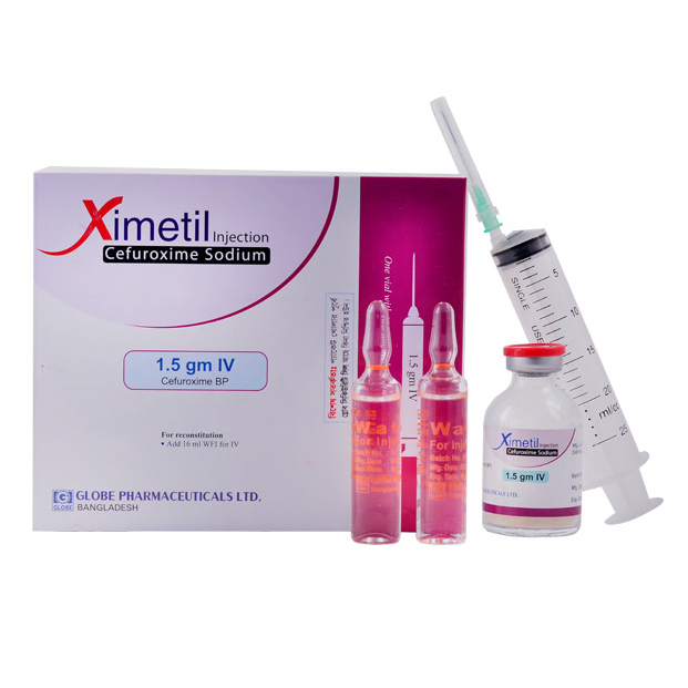 Pack Image: Ximetil 1.5 gm Injection (1.5 gm vial)