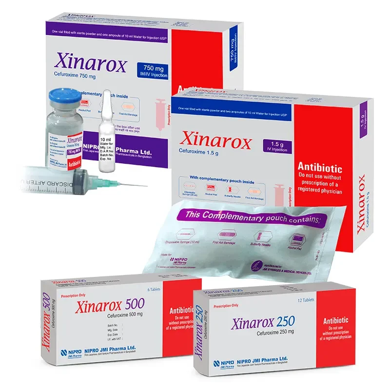 Pack Image: Xinarox 250 mg Tablet (2 x 6)