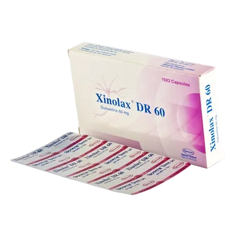 Pack Image: Xinolax DR 60 mg DR Capsule (2 x 10)
