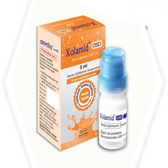 Pack Image: Xolamid OSD 1% Suspension (5 ml drop)